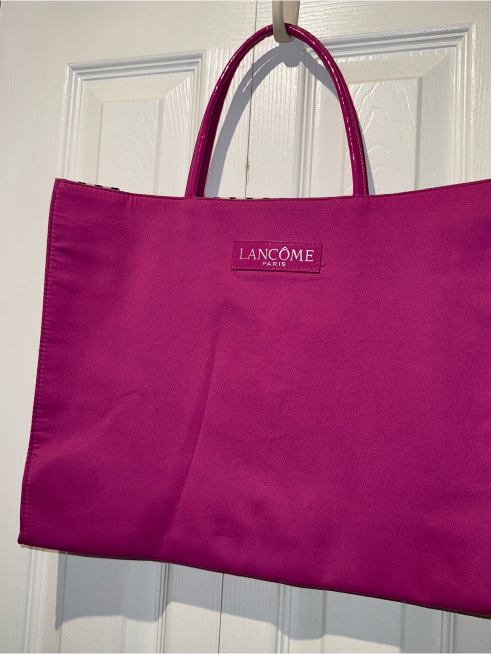 Lancôme Hot Pink Tote Bag